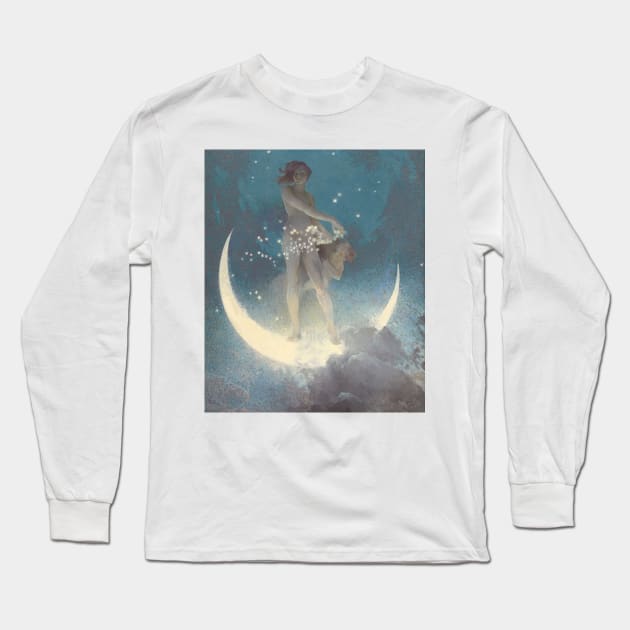 Spring Scattering Stars, Edwin Blashfield 1927 Long Sleeve T-Shirt by immortalpeaches